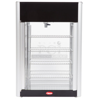 BRAND NEW SCRATCH AND DENT! Hatco FDWD-2X  Flav-R-Fresh Two Door Heated Display Cabinet with Humidity Control and Multi-Purpose Rack. 120 Volts, 1 Phase. Tested and Working!