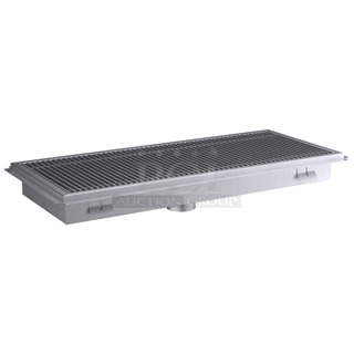 BRAND NEW SCRATCH AND DENT! Regency 600FT1842SS 18" x 42" 14-Gauge Stainless Steel Floor Trough with Grate. May Be Missing Pieces.
