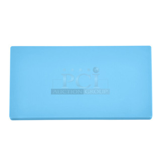 3 BRAND NEW SCRATCH AND DENT! Vollrath 5200230 Color-Coded 20" x 15" x 1/2" Blue Cutting Board. 3 Times Your Bid!