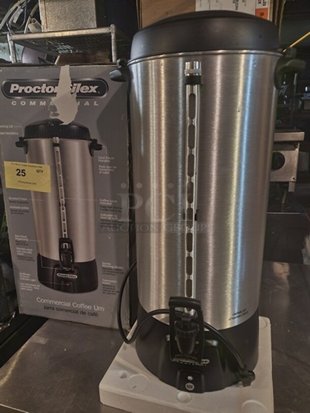 Proctor Silex Commercial Coffee Urn|Brand New Open Box! - Image 2 of 4