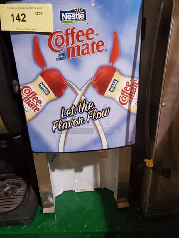 3 Flavor Coffee Mate Creamer Refrigerated Milk Dispenser