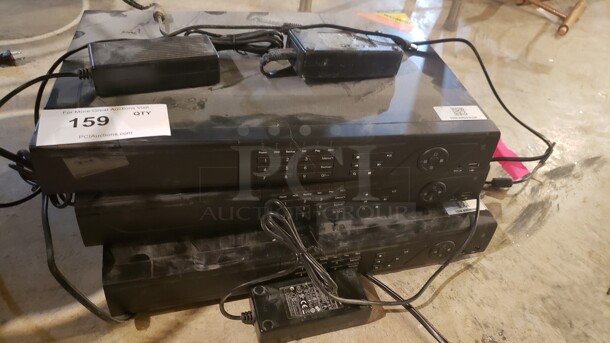 Lot of 3 Video Systems Not tested (Location 1)