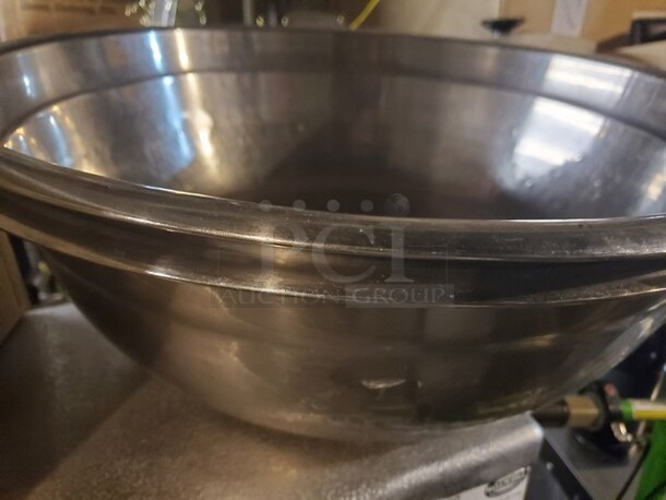 23" Stainless Steel Mixing Bowl!! - Image 4 of 4