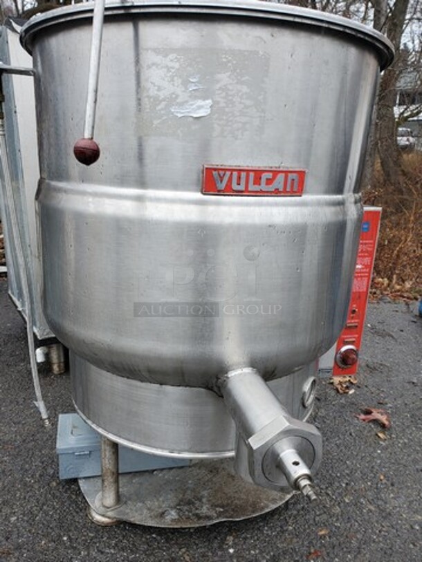 VULCAN HART VEL-60 ELECTRIC 3PH 480VOLTS STEAM KETTLE  - Image 2 of 10