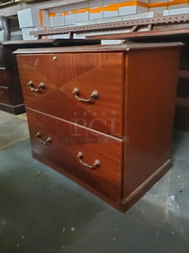 Solid Wood Cabinet 30X19X27 - Image 3 of 4