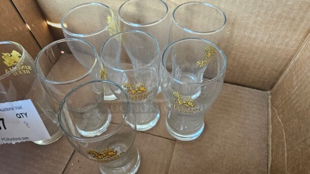 Lot of 8 Glasses - Image 2 of 3