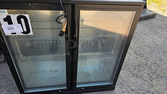 Koolmore Two-Door Back Bar Refrigerator