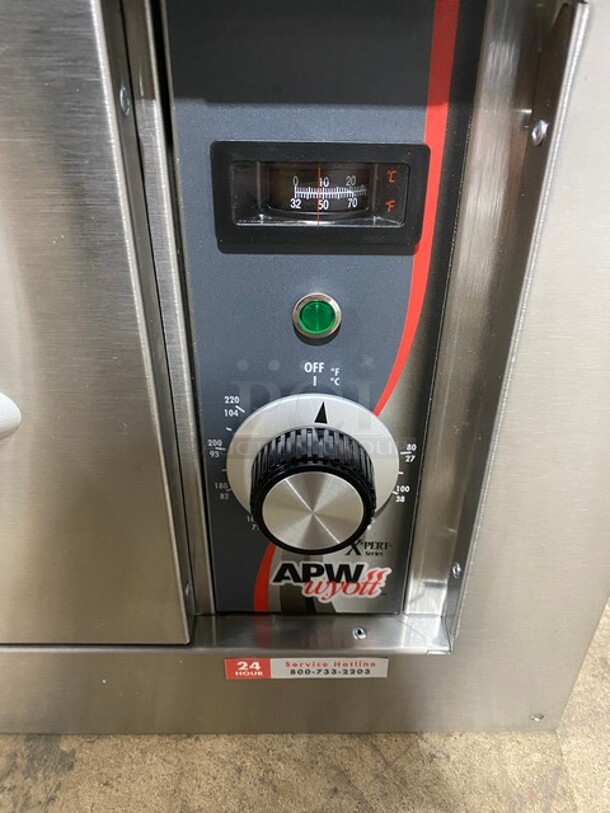 NEW IN BOX! APW WYOTT Stainless Steel  Counter Top Food Warmer! MODEL HDDIS1 SN:8150018090011 120V 1PH! Working! - Image 7 of 10