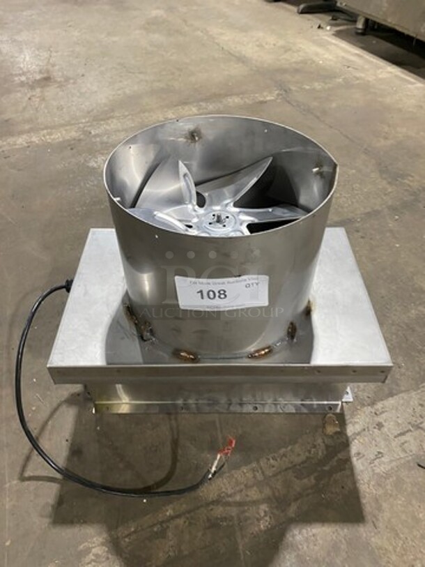 Exhaust Fan! All Stainless Steel! - Image 1 of 6