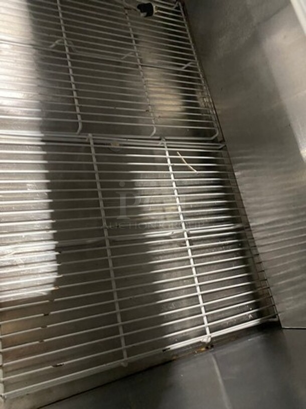 Beverage Air Single Side Access Milk Cooler! Stainless Steel! On Casters! Model: SMF49 SN: 8206920 115V 60HZ 1 Phase - Image 6 of 8