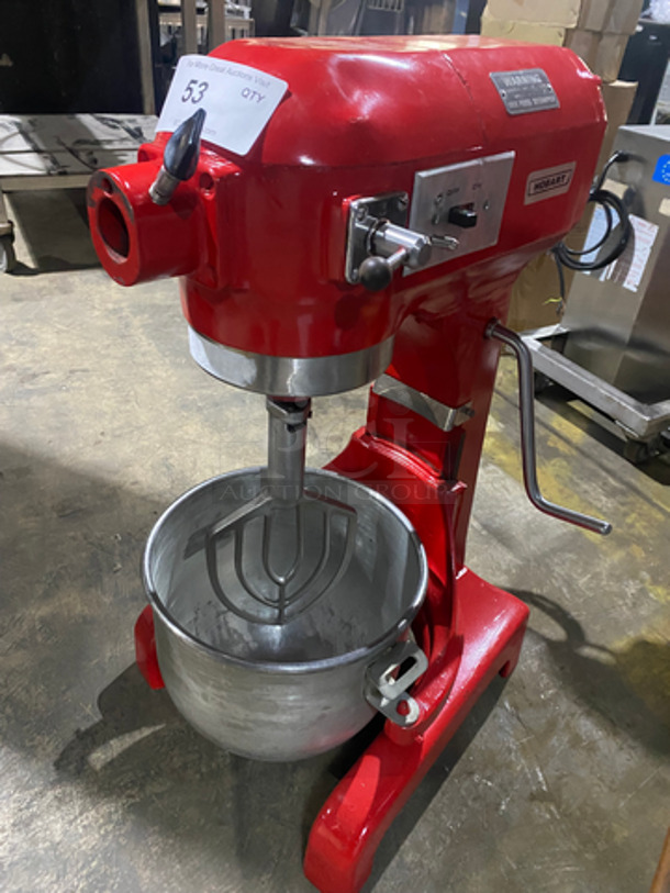 Hobart Commercial Heavy Duty 20Qt Planetary Mixer! With Paddle, Whisk Attachment And Stainless Steel Mixing Bowl! Model: A200 SN: 11310607 115V 60HZ 1 Phase - Image 2 of 10