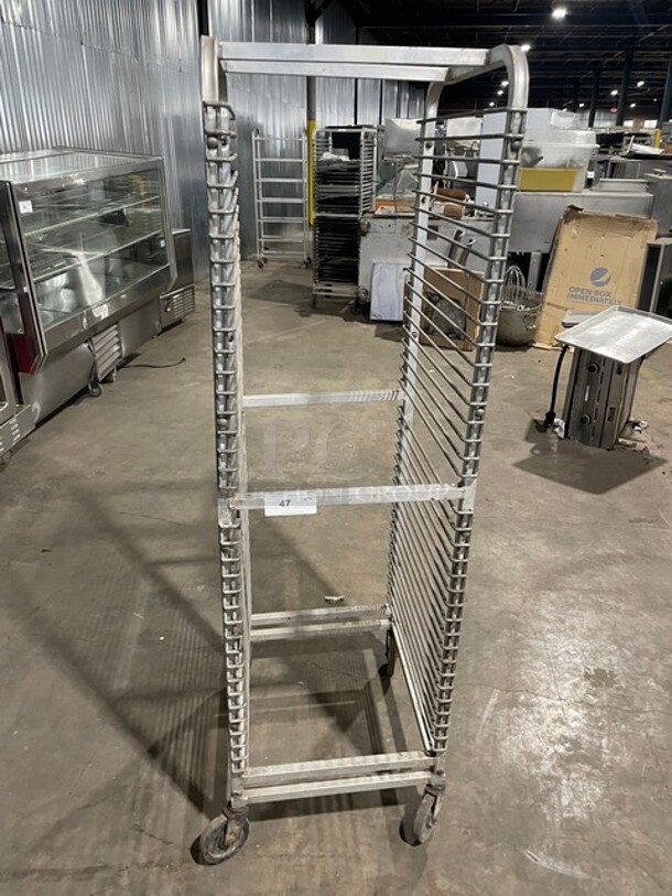 Heavy Duty Commercial 30 Pan Transport Rack! On Casters!  - Image 1 of 4