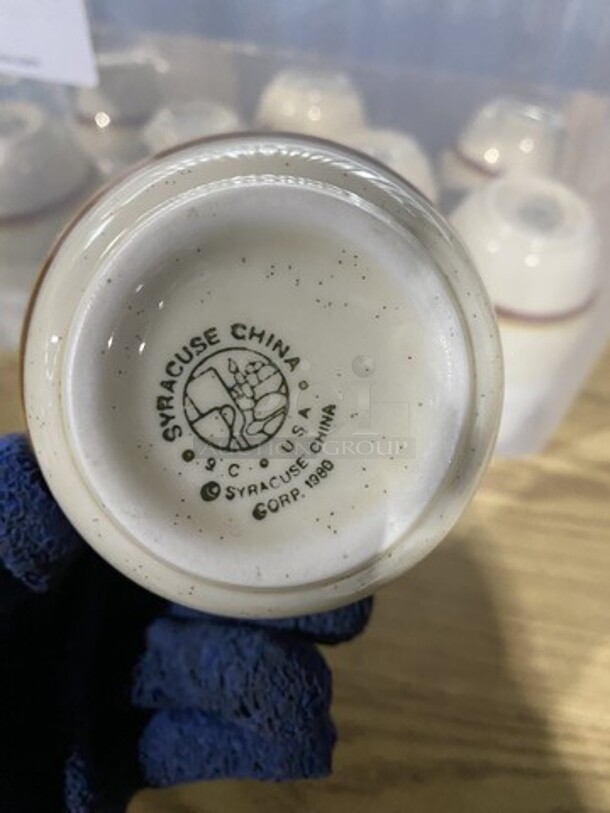 All One Money! Syracuse China Saucers! - Image 10 of 10