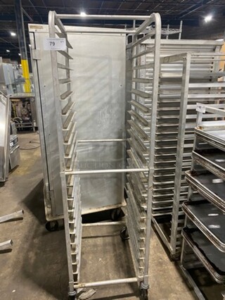 Metal Commercial Pan Transport Rack! On Casters!