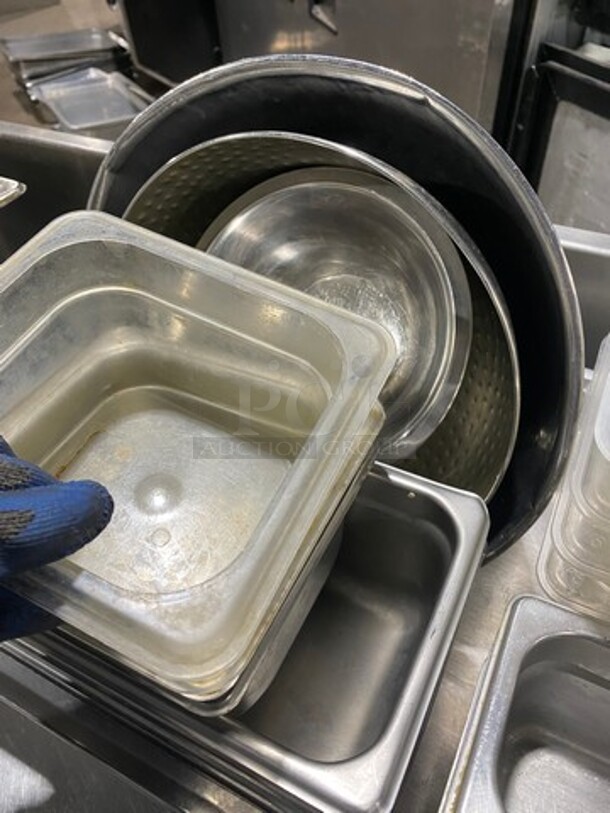ALL ONE MONEY! MISCELLANEOUS! Assorted Size Steam Table Pans, Assorted Size Mixing Bowls! - Image 8 of 10