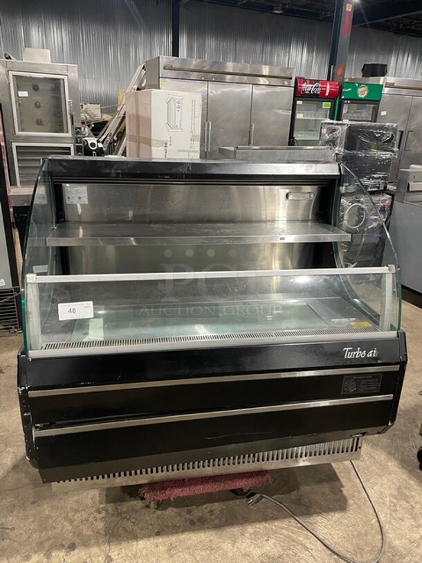 NICE! Turbo Air Commercial Refrigerated Grab-N-Go Case/Merchandiser! With Stainless Steel Interior! 120V! Model: TOM-50LB SN: TML50197018! - Image 1 of 8