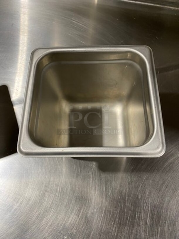 Winco Commercial Steam Table/ Prep Table Food Pans! All Stainless Steel! 2x Your Bid! - Image 3 of 4