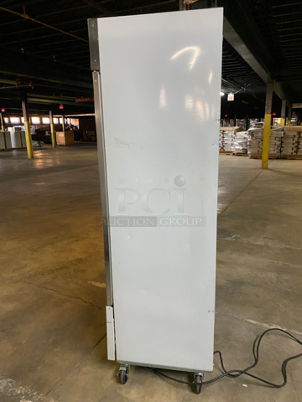 Commercial 2 Door Freezer Merchandiser! With Poly Coated Racks! With View Through Doors! On Casters! Model: KCGM27FW 115V 60HZ - Image 2 of 10