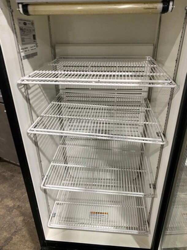 Carrier Commercial Single Door Reach In Cooler Merchandiser! With View Through Door! Poly Coated Racks! Model: MC300 SN: 1908X55666 120V 60HZ 1 Phase - Image 5 of 8