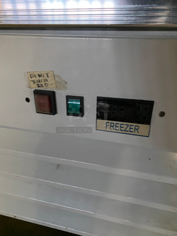 Commercial 2 Door Freezer Merchandiser! With Poly Coated Racks! With View Through Doors! On Casters! Model: KCGM27FW 115V 60HZ - Image 9 of 10