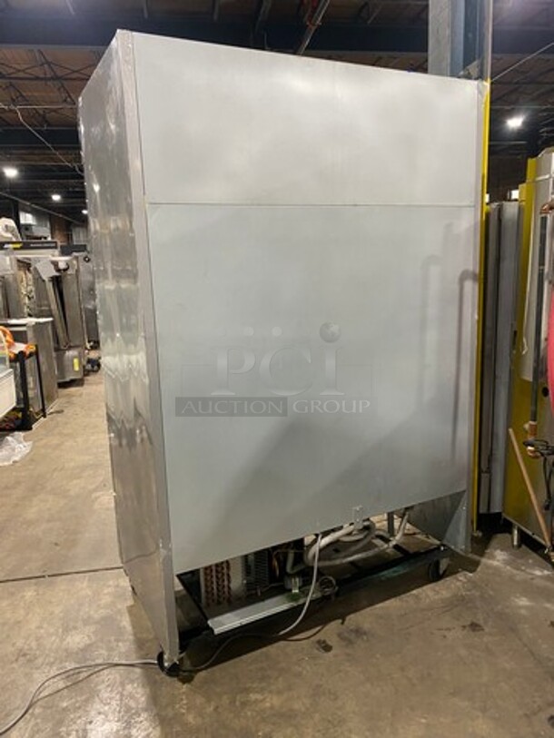 Beverage Air Commercial 2 Door Reach In Freezer! With Poly Coated Racks! All Stainless Steel! Model: KF481AS SN: 9027216 115V 60HZ 1 Phase - Image 3 of 10