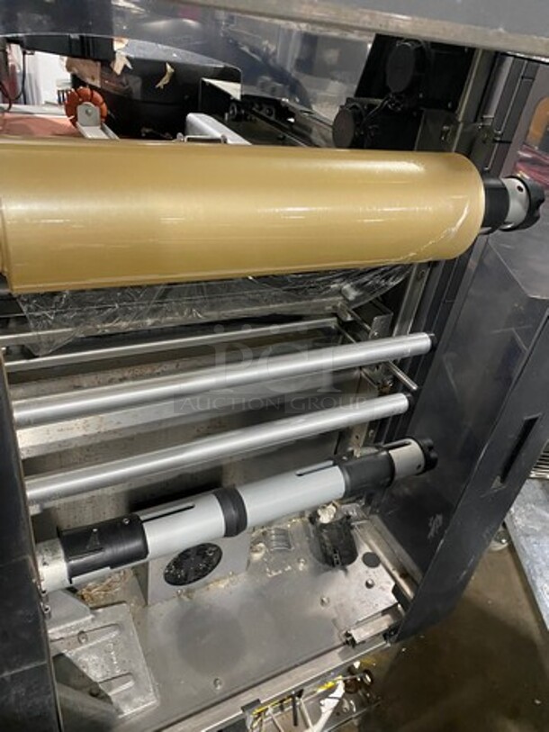 SWEET! Hobart Commercial Wrapping System! With Conveyor! With Digital Control Panel! Stainless Steel Body! - Image 5 of 9