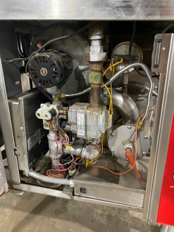 GREAT! Vulcan Commercial Triple Deck Pressure Steam Cooker! All Stainless Steel! On Legs! Model: VHL3G SN: 271155958 120V 60HZ 1 Phase - Image 8 of 11