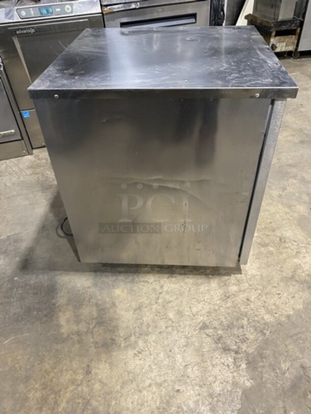 Delfield One Door Lowboy/Worktop Cooler! Model 406STAR2 Serial 1507152000945! 115V 1 Phase! On Casters!  - Image 3 of 8