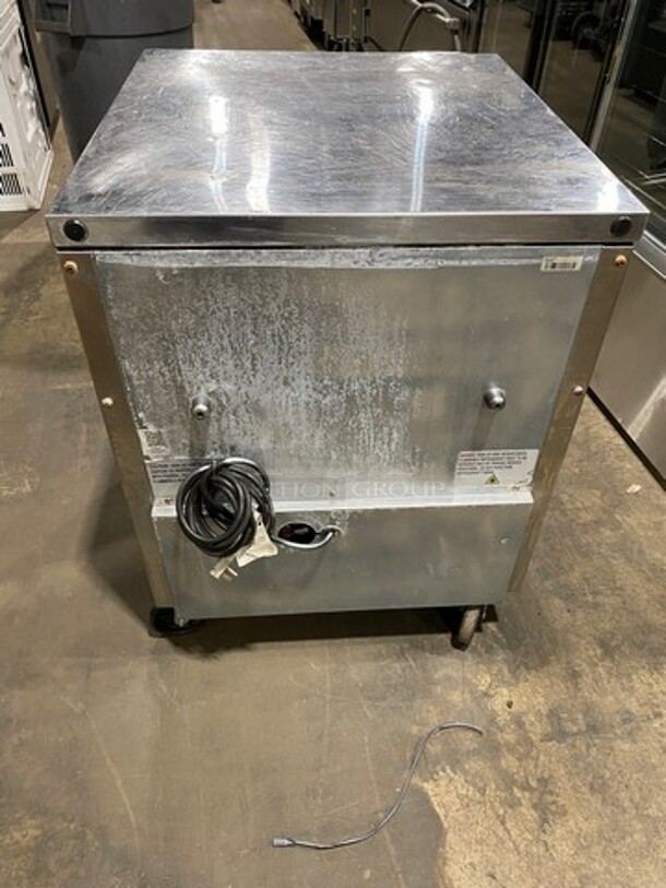True Commercial Single Door Lowboy/Worktop Freezer! All Stainless Steel! On Casters! Model: TUC27FHC SN: 10085665! 115V 60HZ 1 Phase!
 - Image 3 of 7