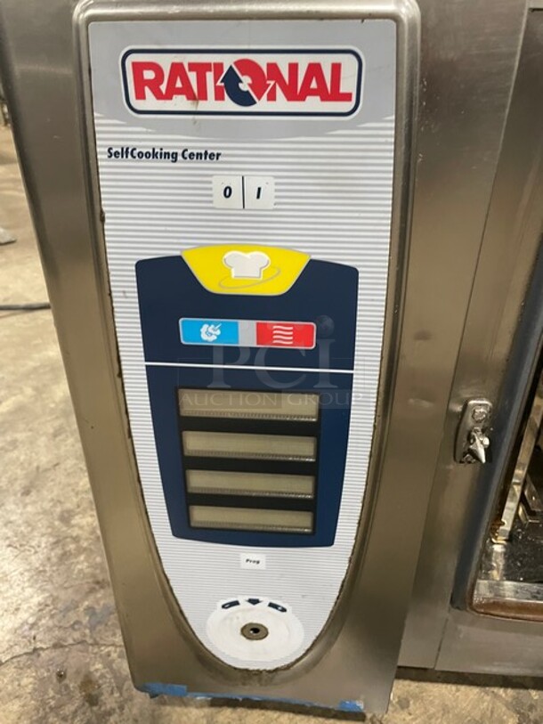 Rational Commercial Combi Oven! All Stainless Steel! On Legs! - Image 6 of 9