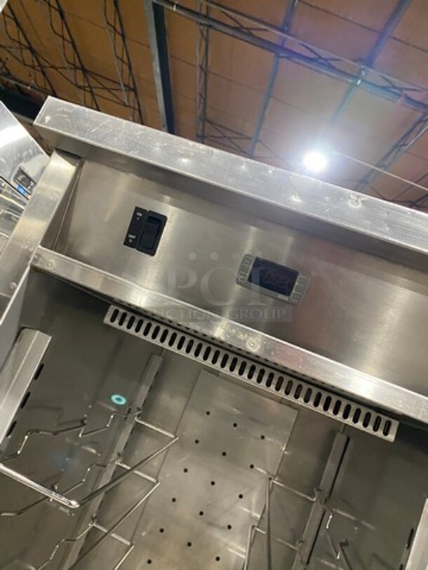 SWEET! FWE Electric Powered Food Warming Cabinet! With Solid Split Door! All Stainless Steel! On Casters! Model: TST16CHP SN: 144082001 120V 60HZ 1 Phase - Image 6 of 8