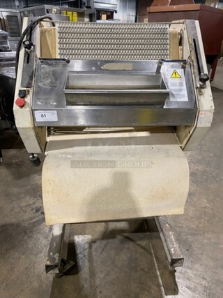 Benier Commercial Floor Style French Bread Molder! On Casters! Model: FBM92 SN: 96K357 208V 60HZ 3 Phase
