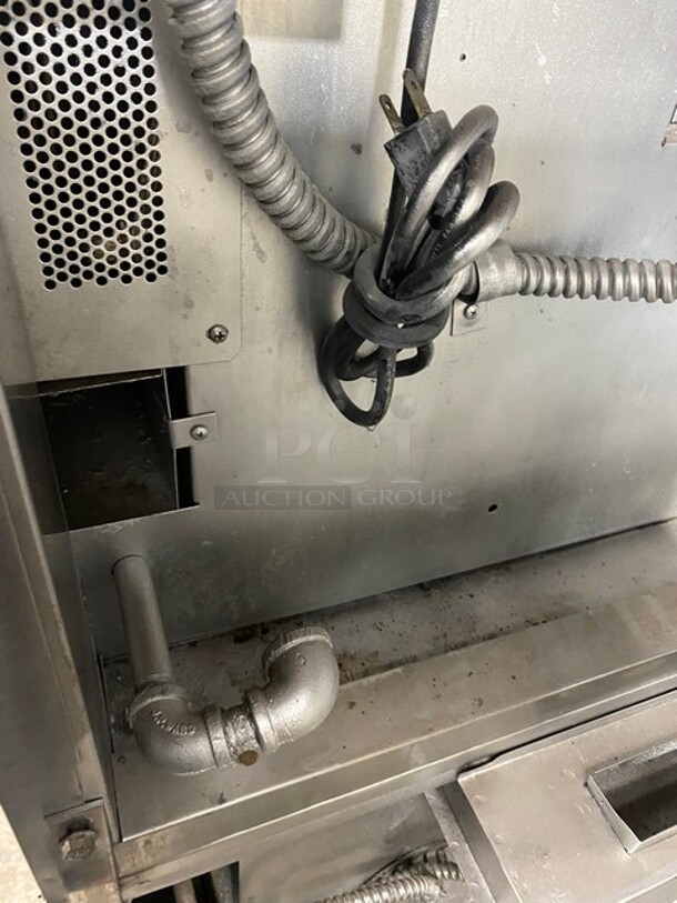 WOW! Blodgett All Stainless Steel Gas Powered Double Stacked Convection Oven! With Metal Racks! On Casters! 2 X Your Bid Makes One Unit! - Image 10 of 10