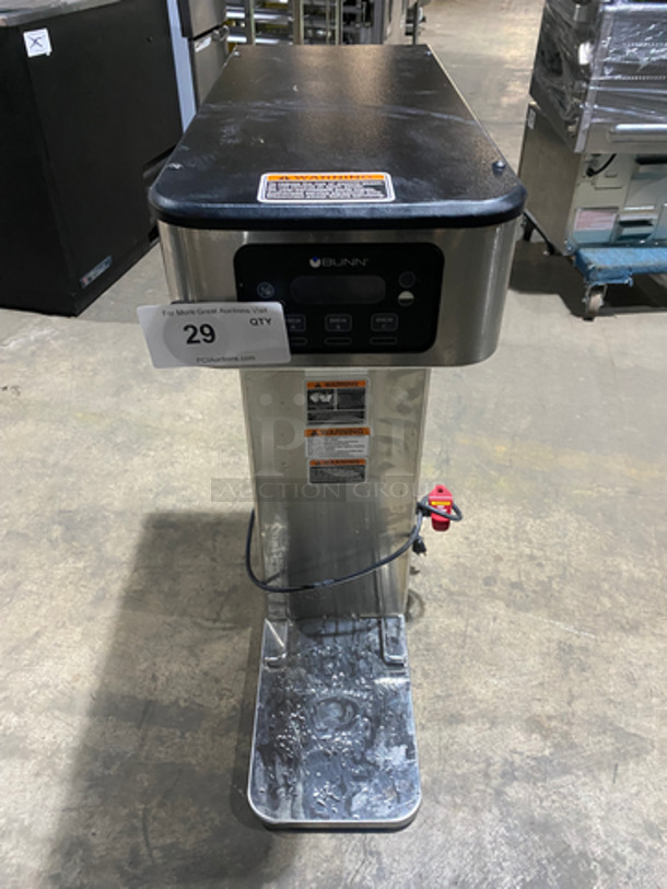 NICE! Bunn Commercial Countertop Infusion Tea/Coffee Brewing Machine! All Stainless Steel Body! Model: ITCBDVHV SN: IHV0016779 120V 60HZ 1 Phase - Image 1 of 10