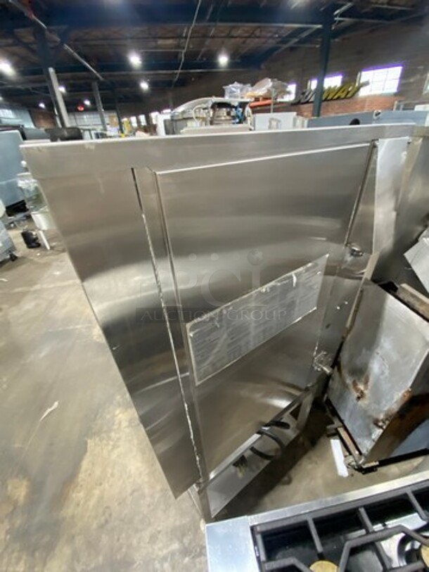 LATE MODEL! Alto Shaam CTP10-10E Stainless Steel Commercial! Electric Powered Combi Convection Oven w/ Stand! 208-240 Volts! 3 Phase! Mode CTP10-10E! Working When Removed! - Image 4 of 9
