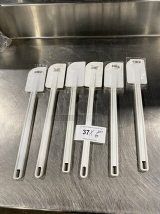 NEW! Vollrath Poly Spatulas! 6 X Your Bid! 