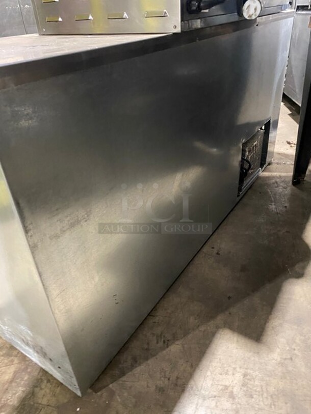 2018 Leader Commercial 2 Door Lowboy/ Worktop Cooler! All Stainless Steel! Model: LB60SC SN: AB03C0703A 115V 60HZ 1 Phase - Image 4 of 8