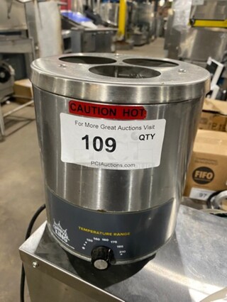 Carnival King Commercial Countertop 3.5QT Food Warmer! Model: 382RWS35 120V