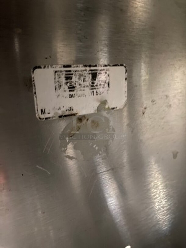 Perlick Under The Counter Drainboard! With Back Splash! With Storage Space Underneath! All Stainless Steel! On Legs! - Image 7 of 7