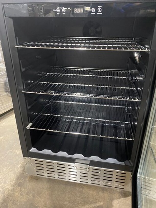 Summit Commercial Countertop/ Undercounter Single Door Cooler Merchandiser! With View Through Door! With Racks! Model: SCR2466B SN: A2107001789 115V - Image 5 of 8