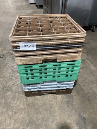 Assorted Color Poly Cup Crate! 3x Your Bid!