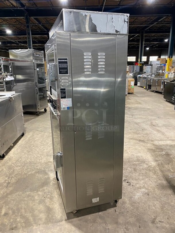 Nuvu Commercial Baking Center Oven Proofer Combo! With Metal Oven Racks! Stainless Steel! On Casters! Model: SUB123 SN: 00375647120400010001 208V 60HZ 3 Phase - Image 4 of 10