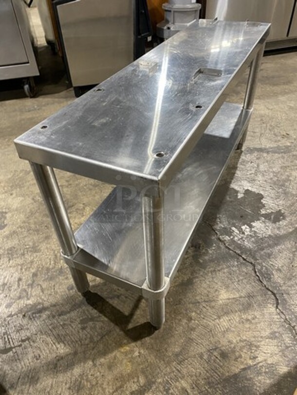 All Stainless Steel Slim Style Under The Counter Shelf!   - Image 4 of 6