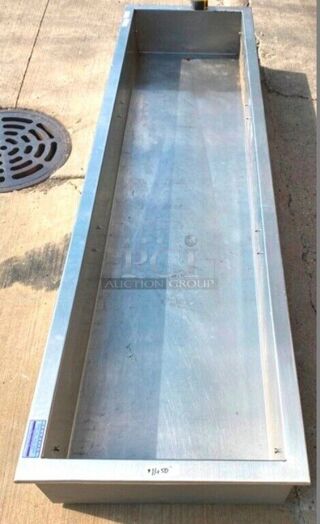 BRAND NEW IN CRATE! Randell 9986AR Stainless Steel Commercial Cold Pan Drop In. Does Not Come w/ Remote Compressor.