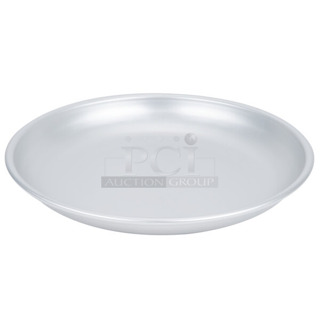 2 BRAND NEW SCRATCH AND DENT! Choice 176SFD16TRY 15 3/4" x 2" Aluminum Tray, 128 oz. and Choice 176SFD14TRY 13 3/4" x 2" Aluminum Tray, 96 oz. 2 Times Your Bid!