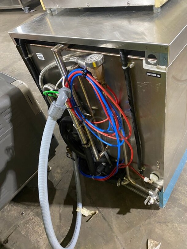 CMA Commercial Under the Counter Dish Washing Machine! All Stainless Steel! With Dish Rack! Model CMA180UC! 208/230V 1Phase! - Image 4 of 9