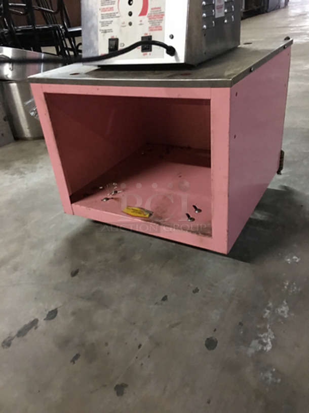 AWESOME! Gold Medal Commercial Cotton Candy/Candy Floss Machine! Electric Powered! All Stainless Steel! Model: 3017SS SN: 25206 120V 60HZ - Image 7 of 8