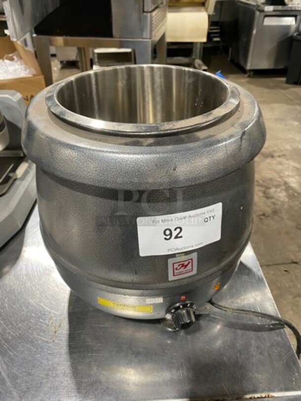 Thunder Group Commercial Countertop Food Warmer Soup Kettle! Model: SEJ31000G SN: 103950750 120V - Image 1 of 7