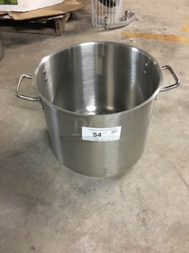 Metal Stock Pot! With Handles! - Image 1 of 4