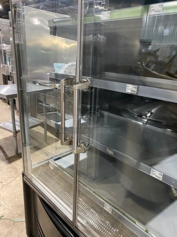 AHT Commercial Refrigerated Open Grab-N-Go Display Case! Neon Interior Lighting! WORKING WHEN REMOVED! Model: ACXLULLED SN: 29792000025561 208/230V 60HZ 1 Phase - Image 6 of 8